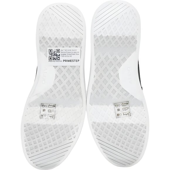 ALDO Grouville Black Lace-Up Low-Top Casual Sneakers Mens US 7.5M - Picture 6 of 6